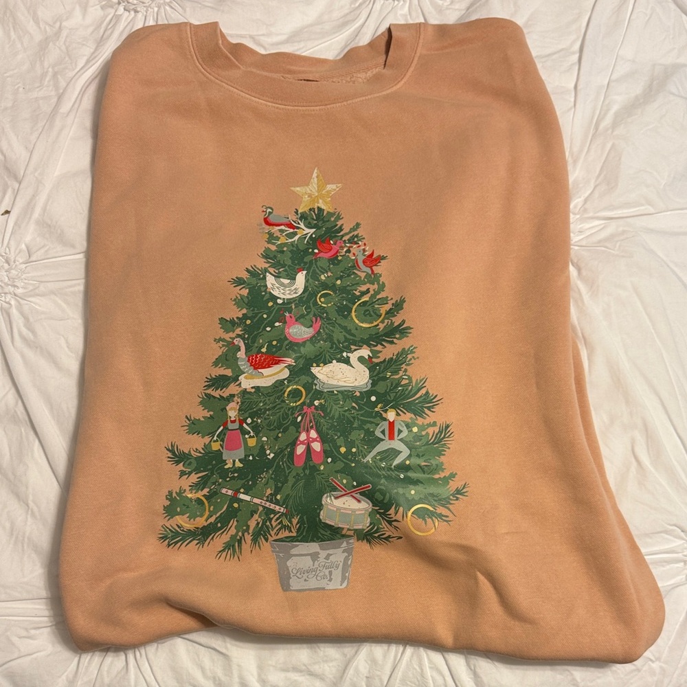Living Fully Co - Mallory Ervin - holiday sweatshirt